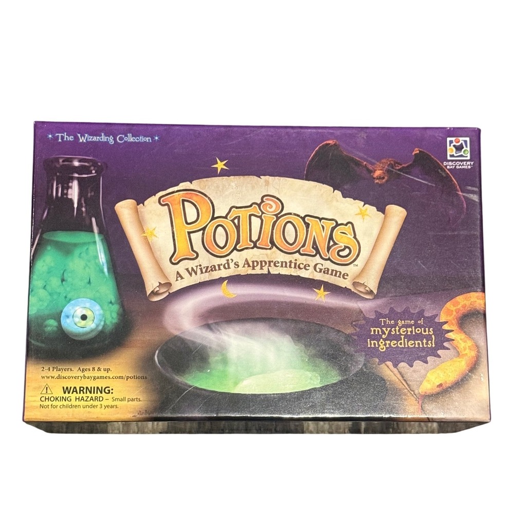 Discovery Bay Potions A Wizards Apprentice Board Game The Wizarding Collection